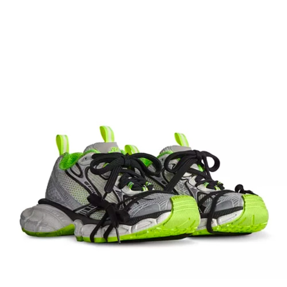 New Authentic BALENCIAGA 3XL distressed mesh and rubber sneakers - Picture 5 of 14